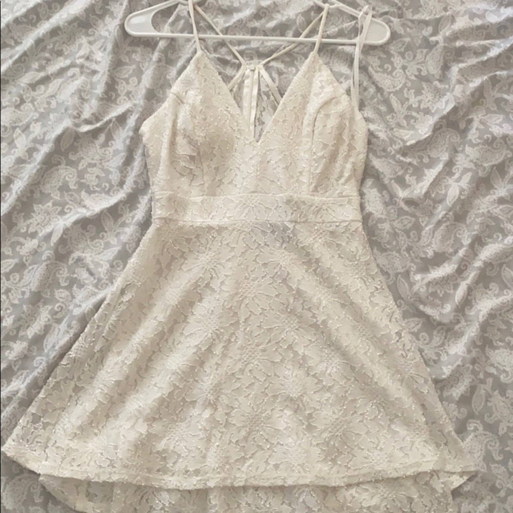 Unused white dress